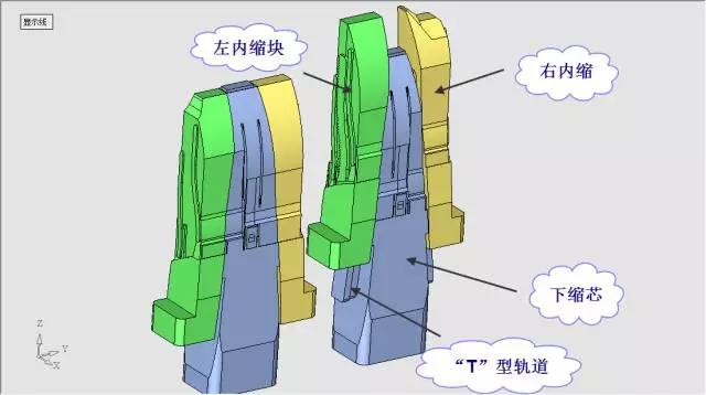 轿车杂物盒外壳模具设计（动模内抽芯）